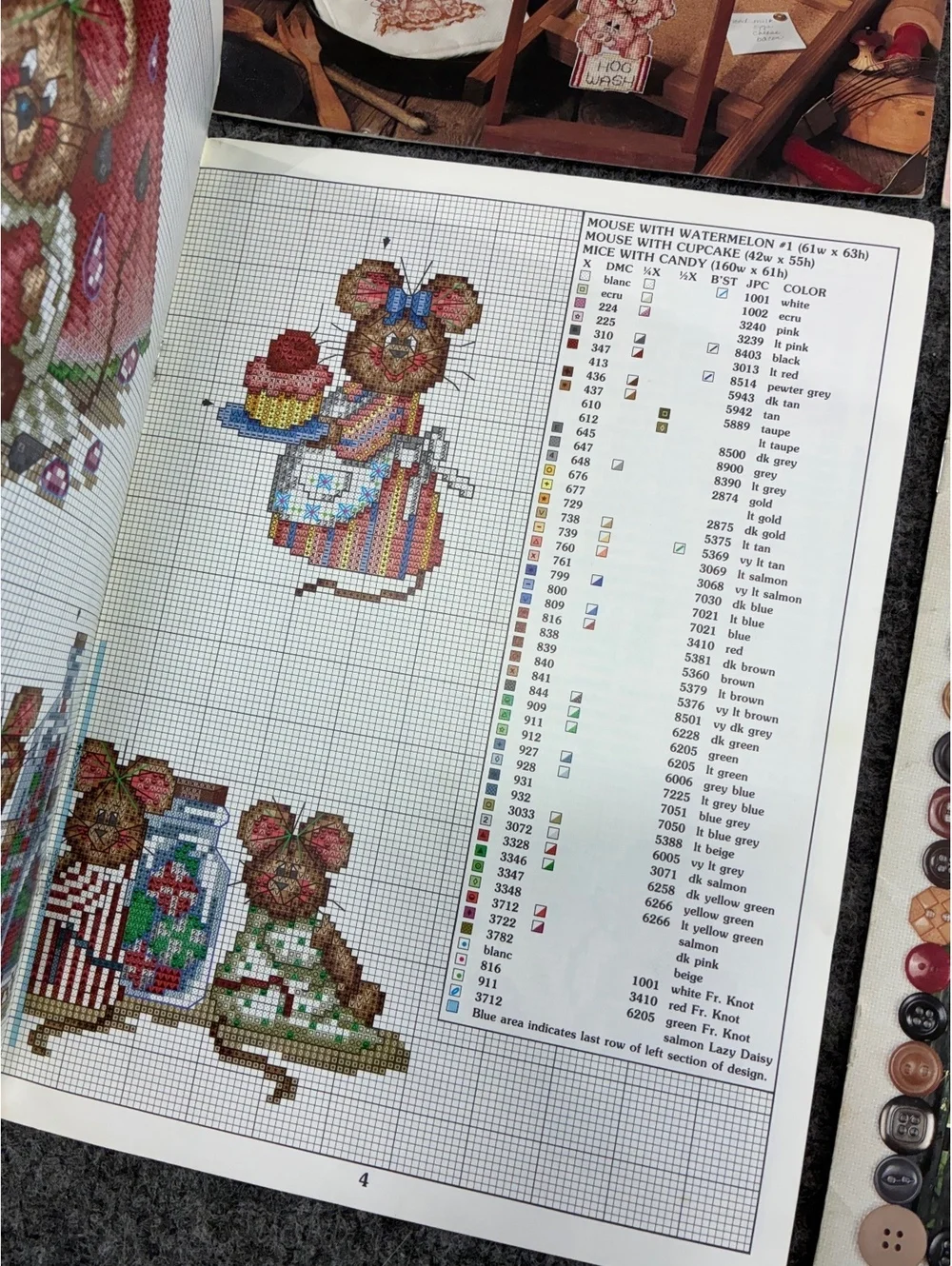 4 Leisure Arts Cross Stitch Pattern Booklets Set of 4 Thin Catalog